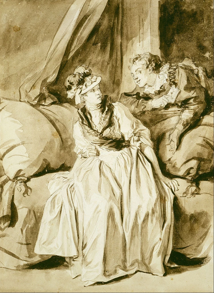 La lettera o la Conversazione spagnola - Art Institute of Chicago